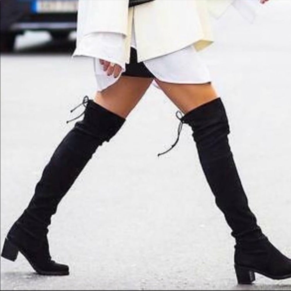 Stuart Weitzman Midland OTK stretch tight